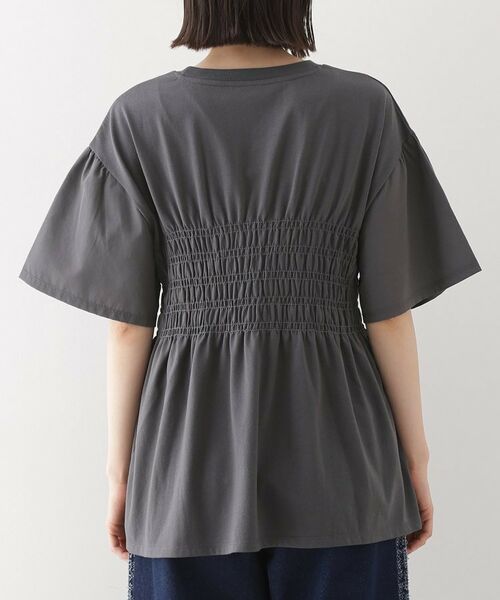 THE SHOP TK / ザ ショップ ティーケー カットソー | ロゴシャーリングプルオーバー【親子リンク/洗濯機OK】 | 詳細11