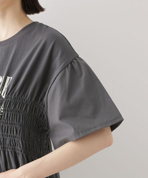 THE SHOP TK / ザ ショップ ティーケー カットソー | ロゴシャーリングプルオーバー【親子リンク/洗濯機OK】 | 詳細13