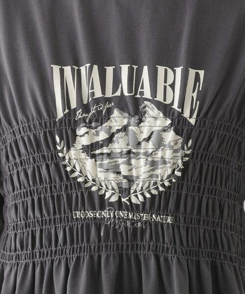 THE SHOP TK / ザ ショップ ティーケー カットソー | ロゴシャーリングプルオーバー【親子リンク/洗濯機OK】 | 詳細14