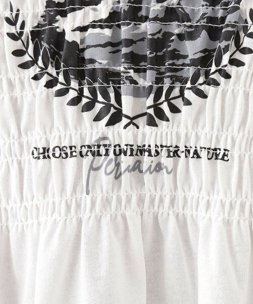 THE SHOP TK / ザ ショップ ティーケー カットソー | ロゴシャーリングプルオーバー【親子リンク/洗濯機OK】 | 詳細4