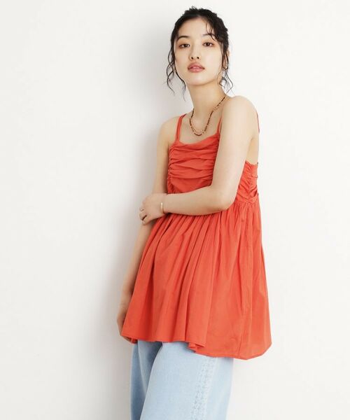 THE SHOP TK / ザ ショップ ティーケー チュニック | ギャザーチュニック【洗える】 | 詳細10