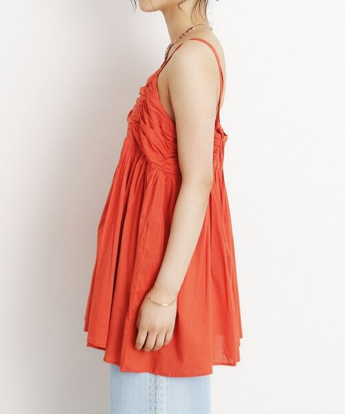 THE SHOP TK / ザ ショップ ティーケー チュニック | ギャザーチュニック【洗える】 | 詳細14