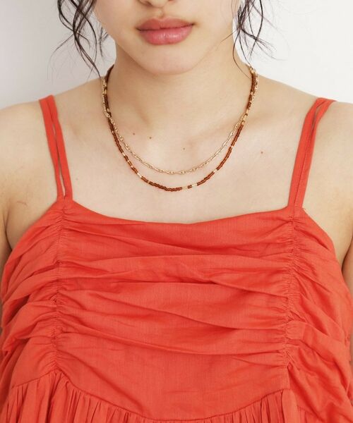 THE SHOP TK / ザ ショップ ティーケー チュニック | ギャザーチュニック【洗える】 | 詳細16