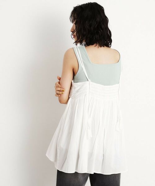 THE SHOP TK / ザ ショップ ティーケー チュニック | ギャザーチュニック【洗える】 | 詳細2