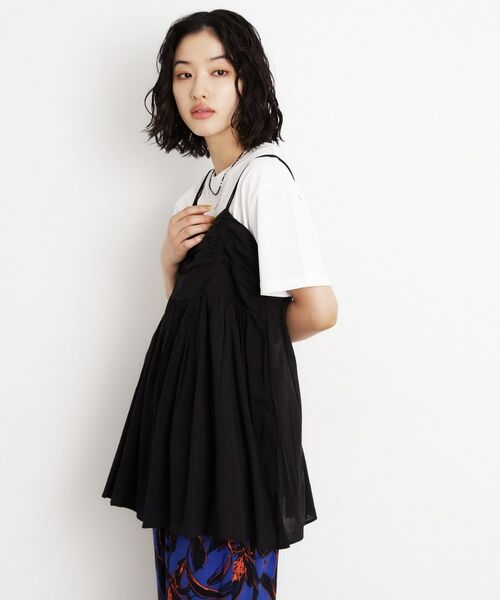 THE SHOP TK / ザ ショップ ティーケー チュニック | ギャザーチュニック【洗える】 | 詳細5