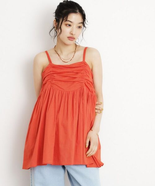 THE SHOP TK / ザ ショップ ティーケー チュニック | ギャザーチュニック【洗える】 | 詳細9