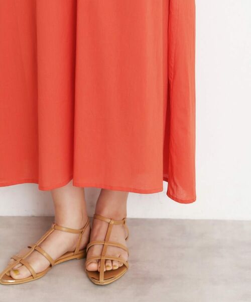 THE SHOP TK / ザ ショップ ティーケー ロング・マキシ丈ワンピース | 刺繍ワンピース【洗濯機OK】 | 詳細15