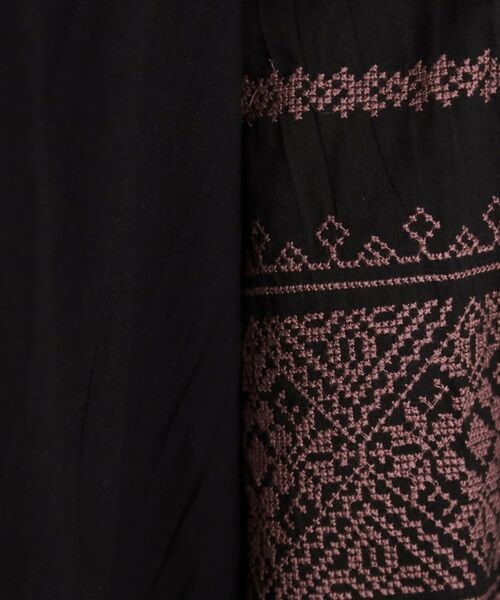 THE SHOP TK / ザ ショップ ティーケー ロング・マキシ丈ワンピース | 刺繍ワンピース【洗濯機OK】 | 詳細4