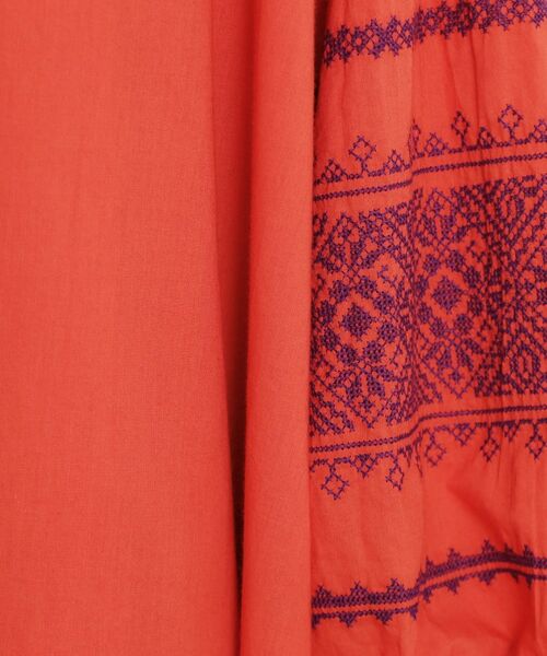 THE SHOP TK / ザ ショップ ティーケー ロング・マキシ丈ワンピース | 刺繍ワンピース【洗濯機OK】 | 詳細8