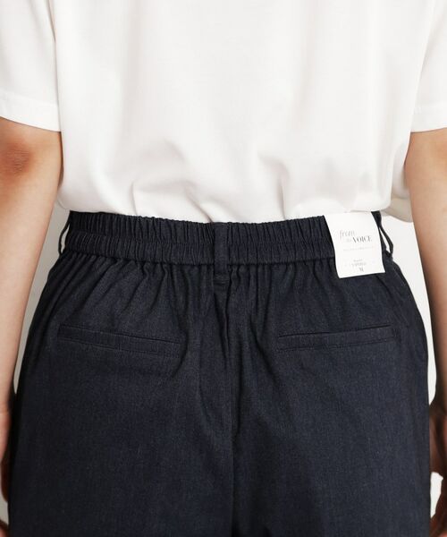 THE SHOP TK / ザ ショップ ティーケー ショート・ハーフ・半端丈パンツ | 【XS-XLサイズ/美シルエット】ハイパーストレッチテーパードパンツ/接触冷感/洗える | 詳細21