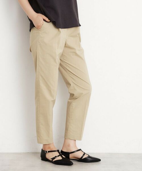 THE SHOP TK / ザ ショップ ティーケー ショート・ハーフ・半端丈パンツ | 【XS-XLサイズ/美シルエット】ハイパーストレッチテーパードパンツ/接触冷感/洗える | 詳細9