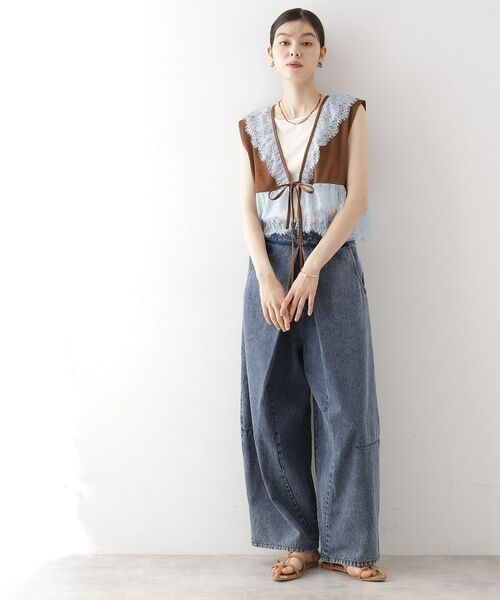 THE SHOP TK / ザ ショップ ティーケー パンツ | バレル風タックパンツ【洗濯機OK】 | 詳細11