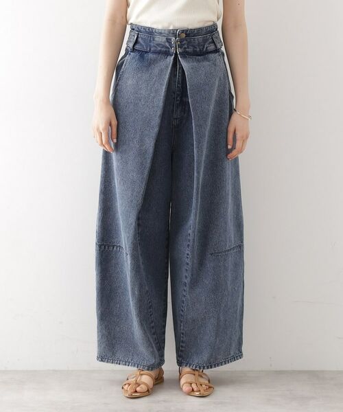 THE SHOP TK / ザ ショップ ティーケー パンツ | バレル風タックパンツ【洗濯機OK】 | 詳細14