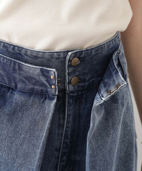 THE SHOP TK / ザ ショップ ティーケー パンツ | バレル風タックパンツ【洗濯機OK】 | 詳細18