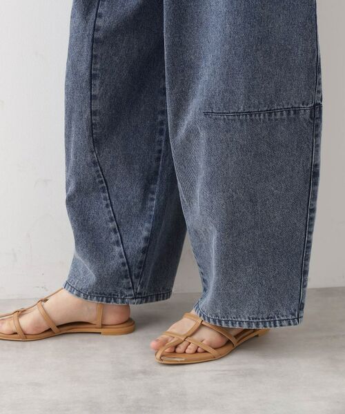 THE SHOP TK / ザ ショップ ティーケー パンツ | バレル風タックパンツ【洗濯機OK】 | 詳細21