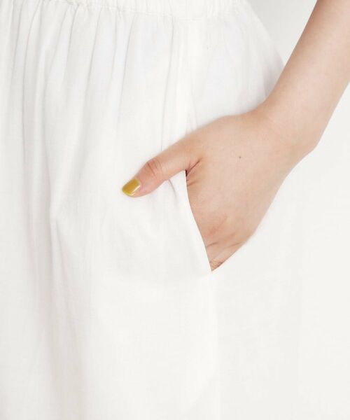 THE SHOP TK / ザ ショップ ティーケー ロング・マキシ丈スカート | スカラップ刺繍スカート【洗濯機OK】 | 詳細14