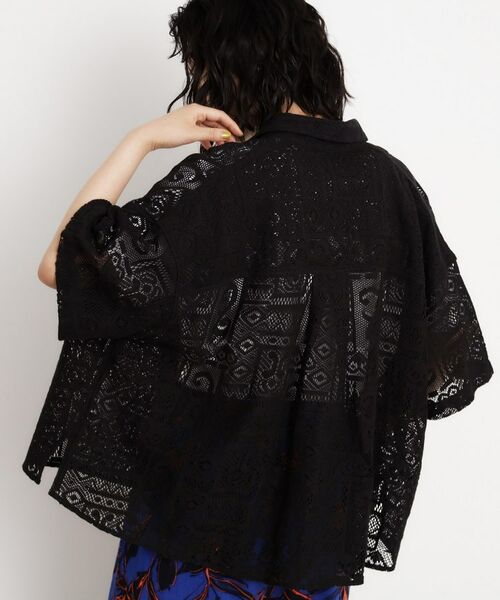 THE SHOP TK / ザ ショップ ティーケー シャツ・ブラウス | 総レースシャツ【洗える】 | 詳細5