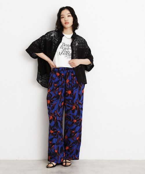 THE SHOP TK / ザ ショップ ティーケー シャツ・ブラウス | 総レースシャツ【洗える】 | 詳細6