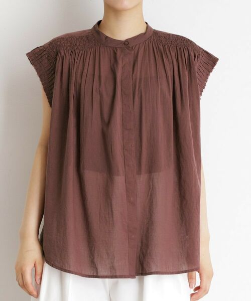 THE SHOP TK / ザ ショップ ティーケー シャツ・ブラウス | シャーリングブラウス【洗える】 | 詳細13