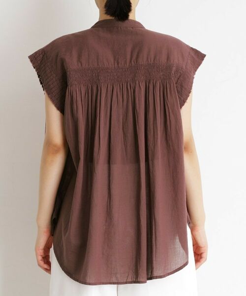 THE SHOP TK / ザ ショップ ティーケー シャツ・ブラウス | シャーリングブラウス【洗える】 | 詳細15