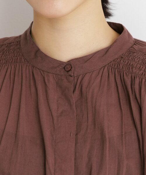 THE SHOP TK / ザ ショップ ティーケー シャツ・ブラウス | シャーリングブラウス【洗える】 | 詳細16
