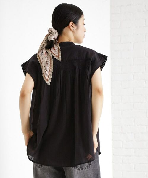 THE SHOP TK / ザ ショップ ティーケー シャツ・ブラウス | シャーリングブラウス【洗える】 | 詳細5