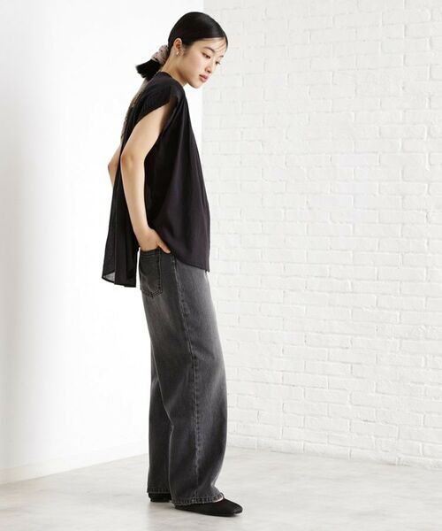 THE SHOP TK / ザ ショップ ティーケー シャツ・ブラウス | シャーリングブラウス【洗える】 | 詳細7