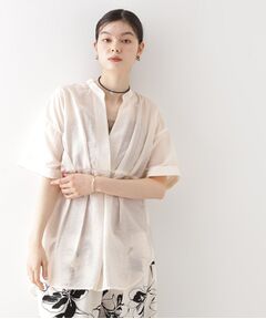 THE SHOP TK / ザ ショップ ティーケー シャツ・ブラウス | ウエストタックチュニック【体型カバー/洗濯機OK】