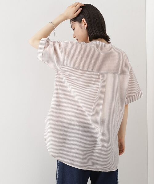 THE SHOP TK / ザ ショップ ティーケー シャツ・ブラウス | ウエストタックチュニック【体型カバー/洗濯機OK】 | 詳細10