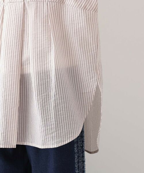 THE SHOP TK / ザ ショップ ティーケー シャツ・ブラウス | ウエストタックチュニック【体型カバー/洗濯機OK】 | 詳細18