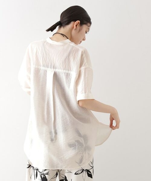 THE SHOP TK / ザ ショップ ティーケー シャツ・ブラウス | ウエストタックチュニック【体型カバー/洗濯機OK】 | 詳細2