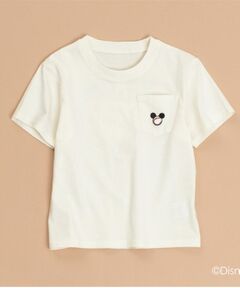 THE SHOP TK / ザ ショップ ティーケー Tシャツ | disney/【110-150】ミッキーマウス＆ミニーマウス ベースボールTシャツ