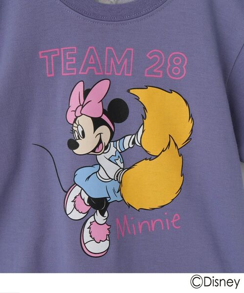 THE SHOP TK / ザ ショップ ティーケー Tシャツ | disney/【110-150】ミッキーマウス&ミニーマウス ベースボールTシャツ | 詳細10