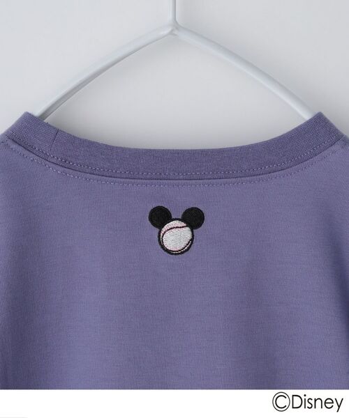 THE SHOP TK / ザ ショップ ティーケー Tシャツ | disney/【110-150】ミッキーマウス&ミニーマウス ベースボールTシャツ | 詳細12