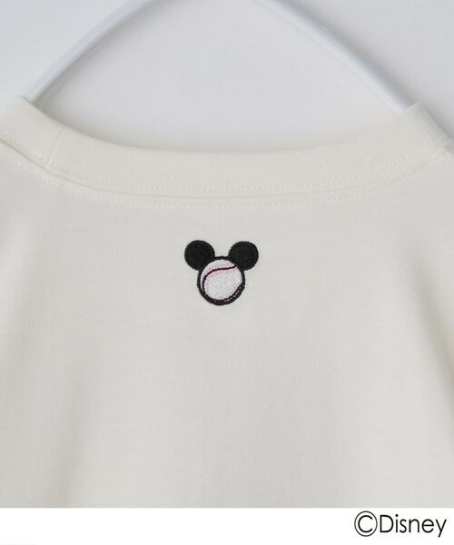 THE SHOP TK / ザ ショップ ティーケー Tシャツ | disney/【110-150】ミッキーマウス&ミニーマウス ベースボールTシャツ | 詳細4