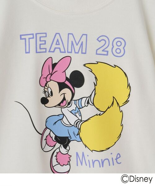 THE SHOP TK / ザ ショップ ティーケー Tシャツ | disney/【110-150】ミッキーマウス&ミニーマウス ベースボールTシャツ | 詳細7