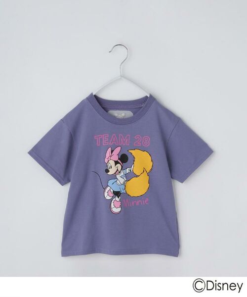 THE SHOP TK / ザ ショップ ティーケー Tシャツ | disney/【110-150】ミッキーマウス&ミニーマウス ベースボールTシャツ | 詳細9