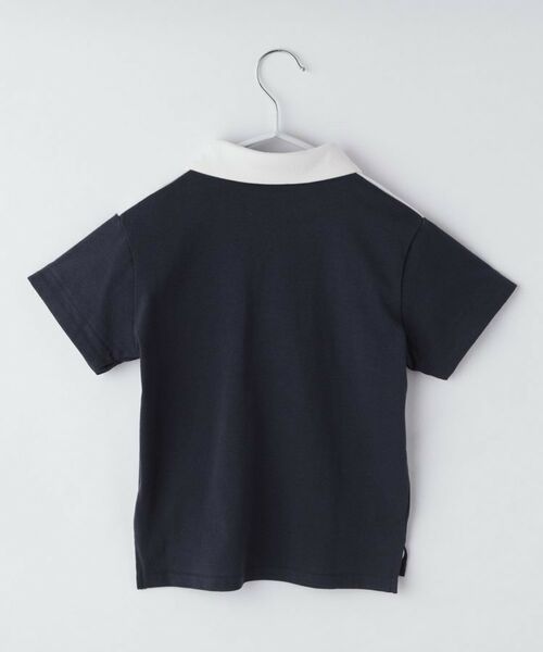 THE SHOP TK / ザ ショップ ティーケー ポロシャツ | 【110-150】切り替えポロシャツ/洗濯機OK | 詳細6