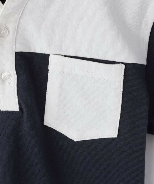 THE SHOP TK / ザ ショップ ティーケー ポロシャツ | 【110-150】切り替えポロシャツ/洗濯機OK | 詳細9