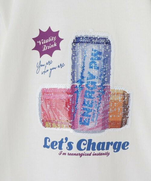 THE SHOP TK / ザ ショップ ティーケー Tシャツ | 【110－150】色が変わる！スパンコール半袖Tシャツ/洗える | 詳細17