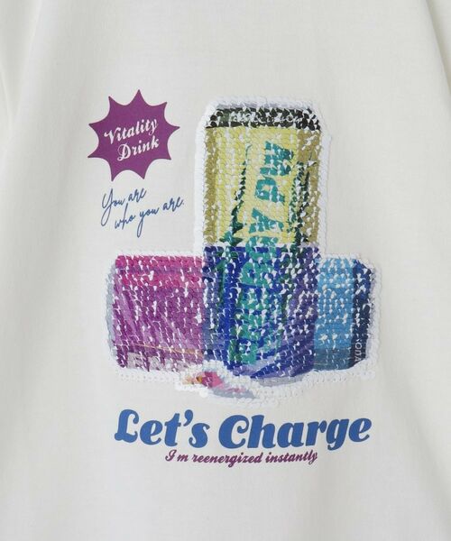THE SHOP TK / ザ ショップ ティーケー Tシャツ | 【110－150】色が変わる！スパンコール半袖Tシャツ/洗える | 詳細18