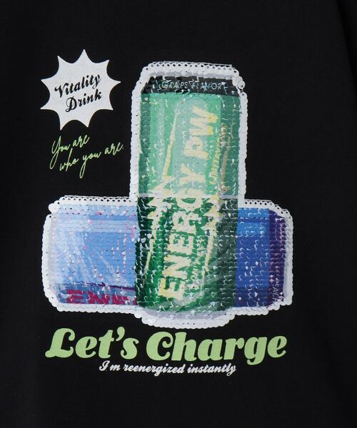 THE SHOP TK / ザ ショップ ティーケー Tシャツ | 【110－150】色が変わる！スパンコール半袖Tシャツ/洗える | 詳細20
