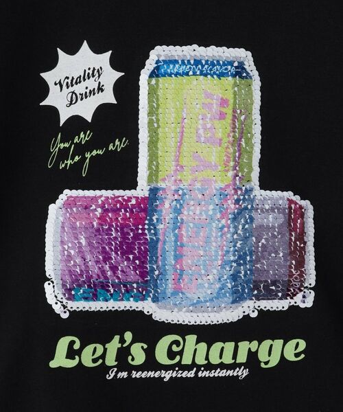 THE SHOP TK / ザ ショップ ティーケー Tシャツ | 【110－150】色が変わる！スパンコール半袖Tシャツ/洗える | 詳細21