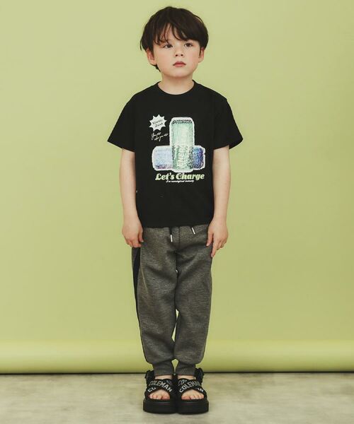 THE SHOP TK / ザ ショップ ティーケー Tシャツ | 【110－150】色が変わる！スパンコール半袖Tシャツ/洗える | 詳細6