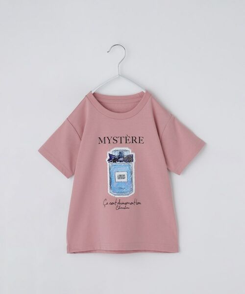 THE SHOP TK / ザ ショップ ティーケー Tシャツ | 【110－150】色が変わる！スパンコール半袖Tシャツ/洗える | 詳細9