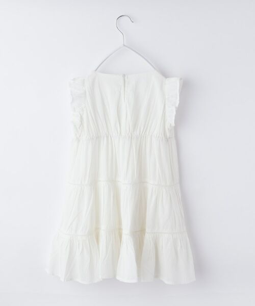 THE SHOP TK / ザ ショップ ティーケー ミニ丈・ひざ丈ワンピース | 【120-150】ティアードワンピース/洗える | 詳細12
