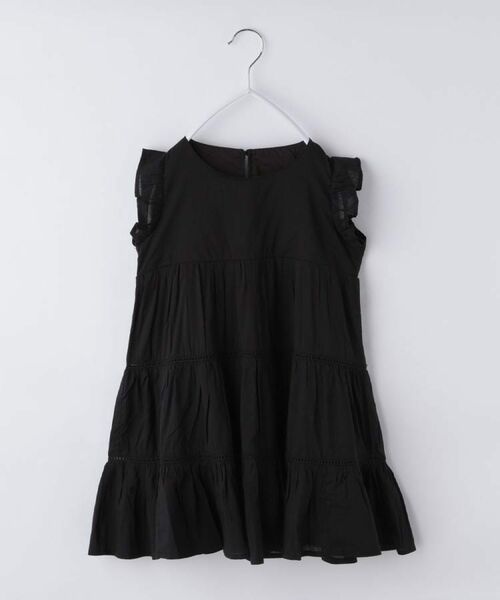 THE SHOP TK / ザ ショップ ティーケー ミニ丈・ひざ丈ワンピース | 【120-150】ティアードワンピース/洗える | 詳細19