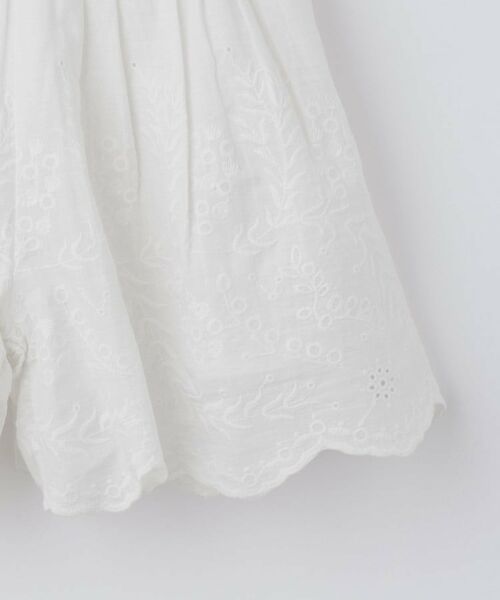 THE SHOP TK / ザ ショップ ティーケー ショート・ハーフ・半端丈パンツ | 【120-150】スカラップレースキュロットパンツ | 詳細11