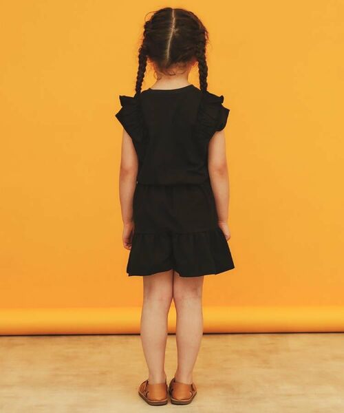 THE SHOP TK / ザ ショップ ティーケー ショート・ハーフ・半端丈パンツ | 【110－150】涼しい♪フレアキュロットパンツ/洗濯機OK | 詳細3