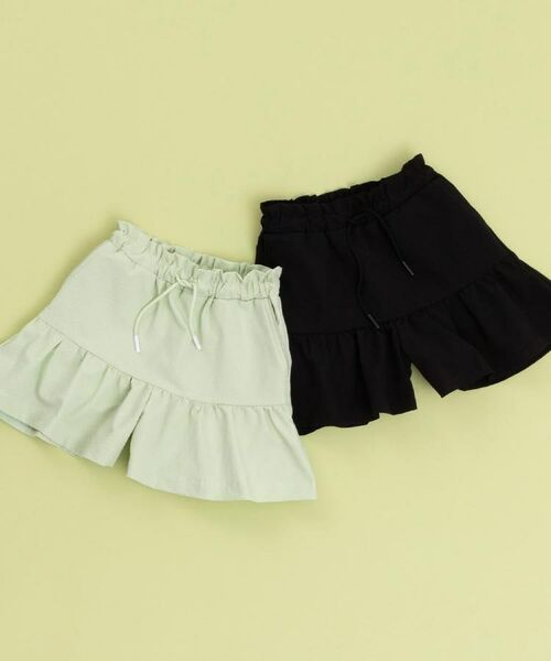 THE SHOP TK / ザ ショップ ティーケー ショート・ハーフ・半端丈パンツ | 【110－150】涼しい♪フレアキュロットパンツ/洗濯機OK | 詳細8